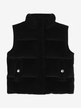 DL1961 Girls Puffer Gilet in Black