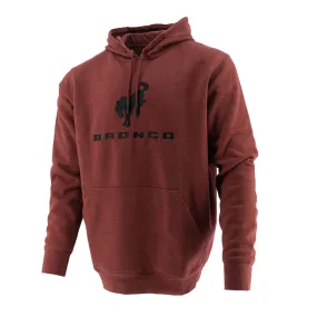 Ford Bronco Men's Embroidered Hooded Pullover Fleece