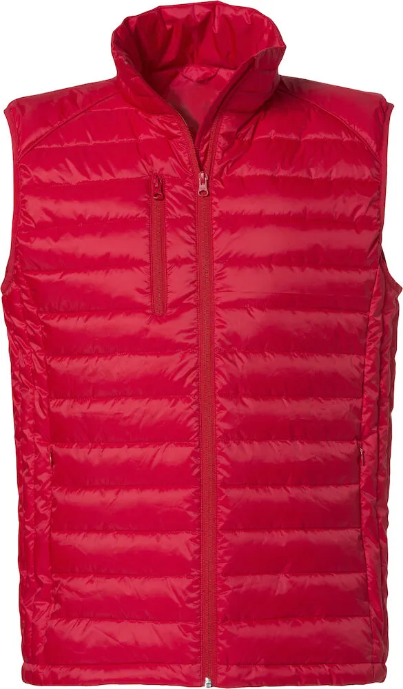 020974 Clique Hudson Padded Gilet With Left Chest & Back Logo