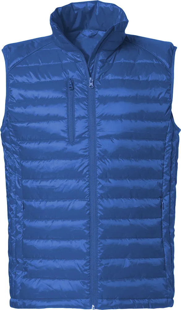 020974 Clique Hudson Padded Gilet With Left Chest & Back Logo