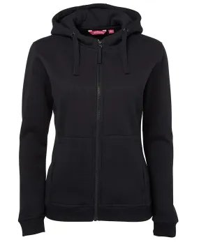 3HJ1 JB's Ladies Full Zip Fleecy Hoodie