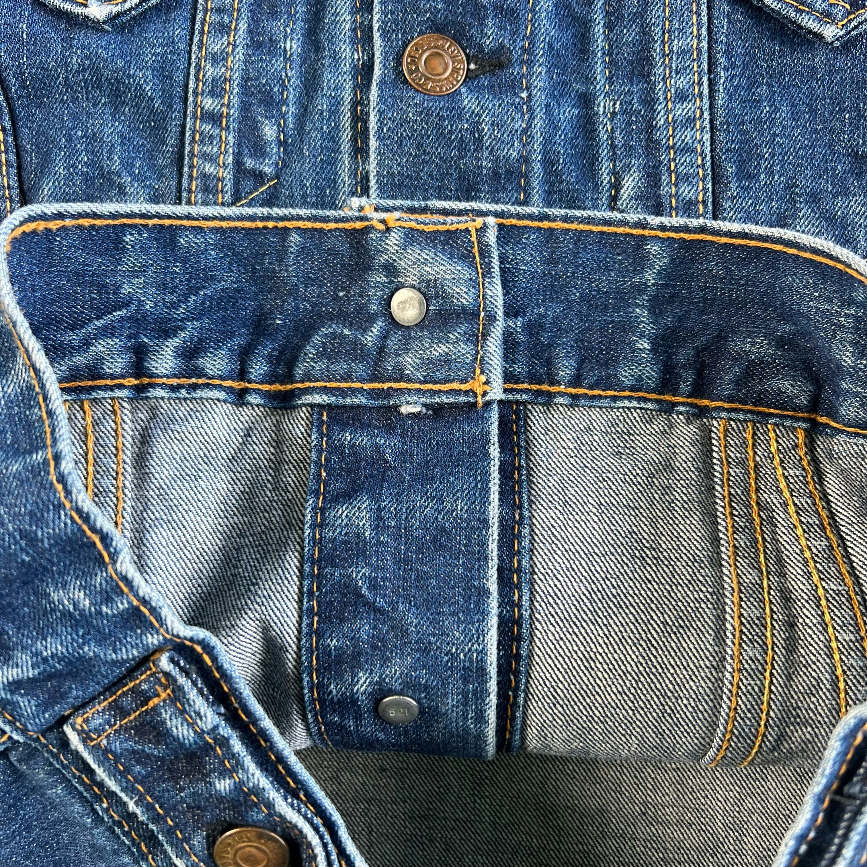 70s Levi's Big E Type 3 Denim Jacket- S