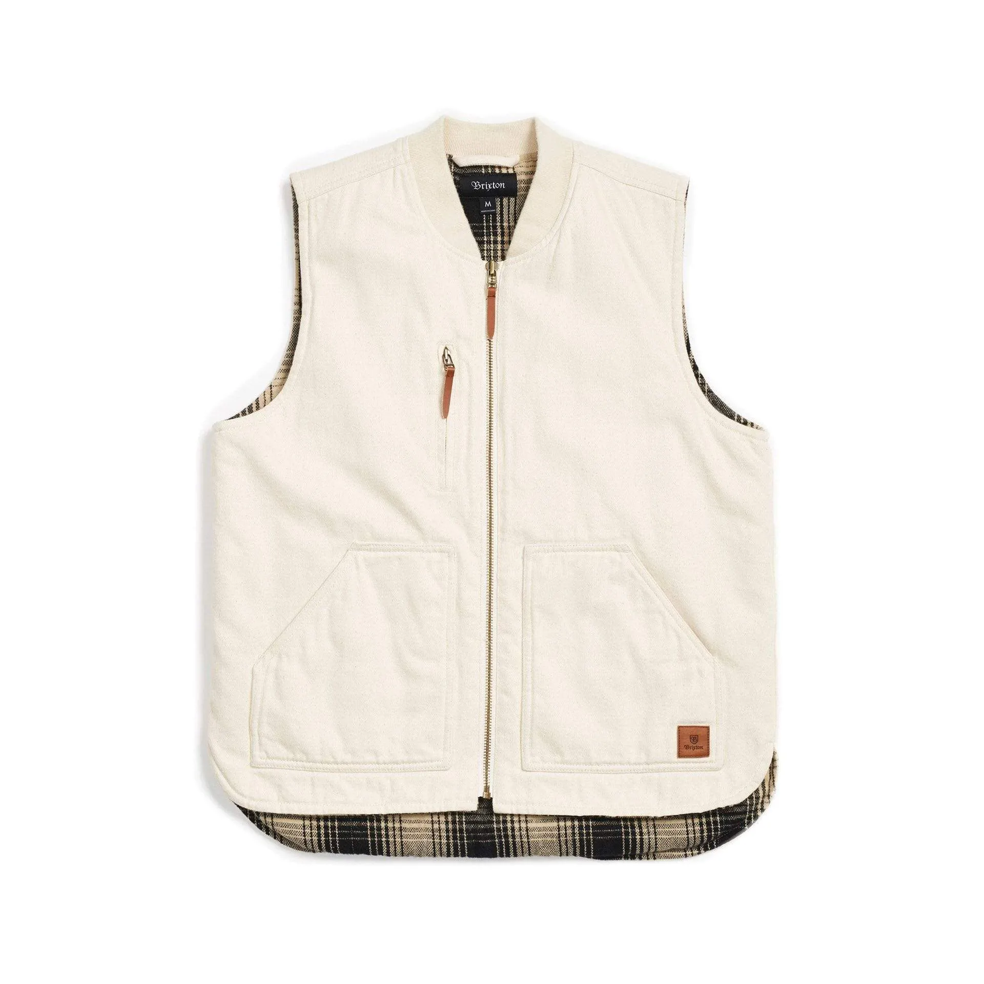 Abraham Reversible Vest Vanilla