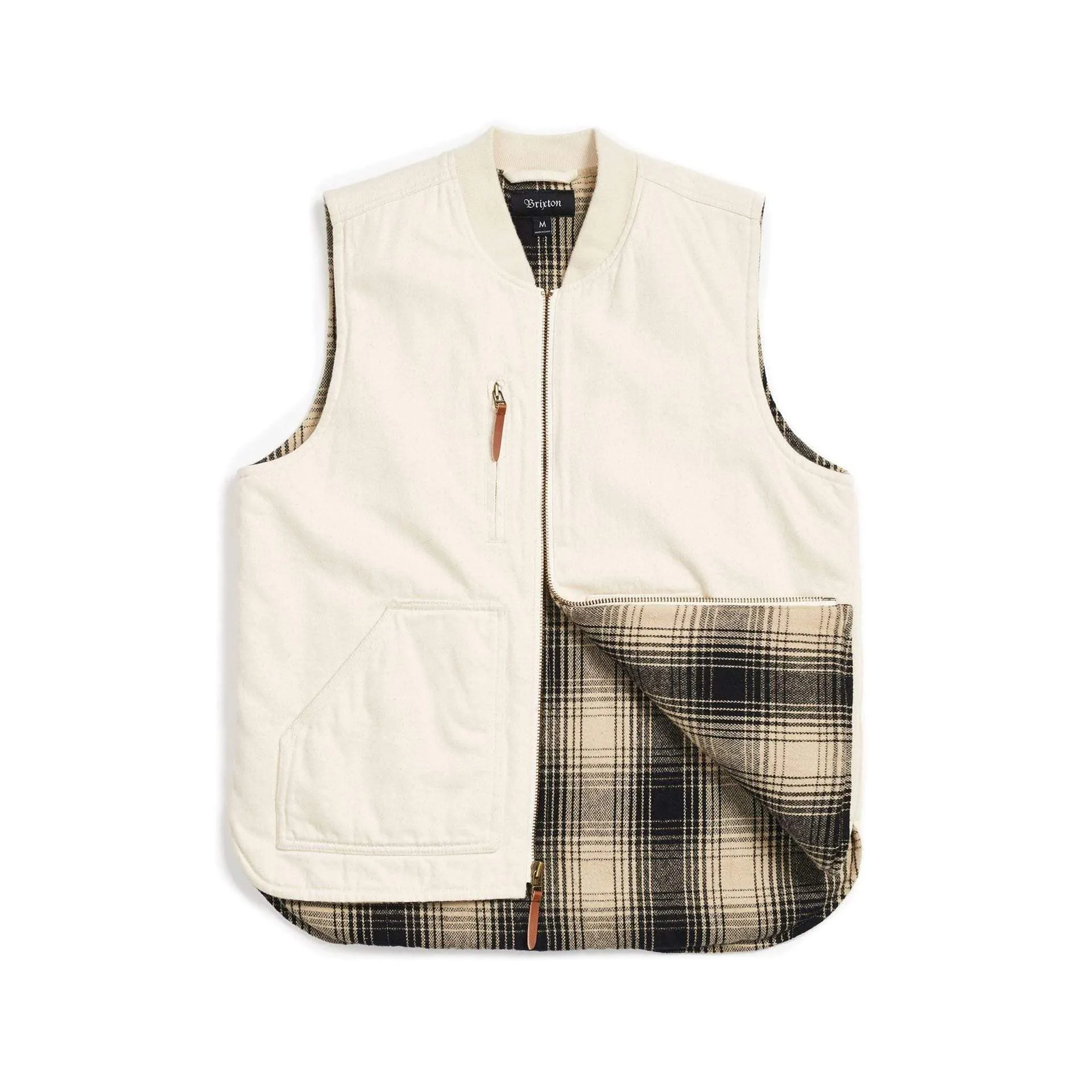 Abraham Reversible Vest Vanilla