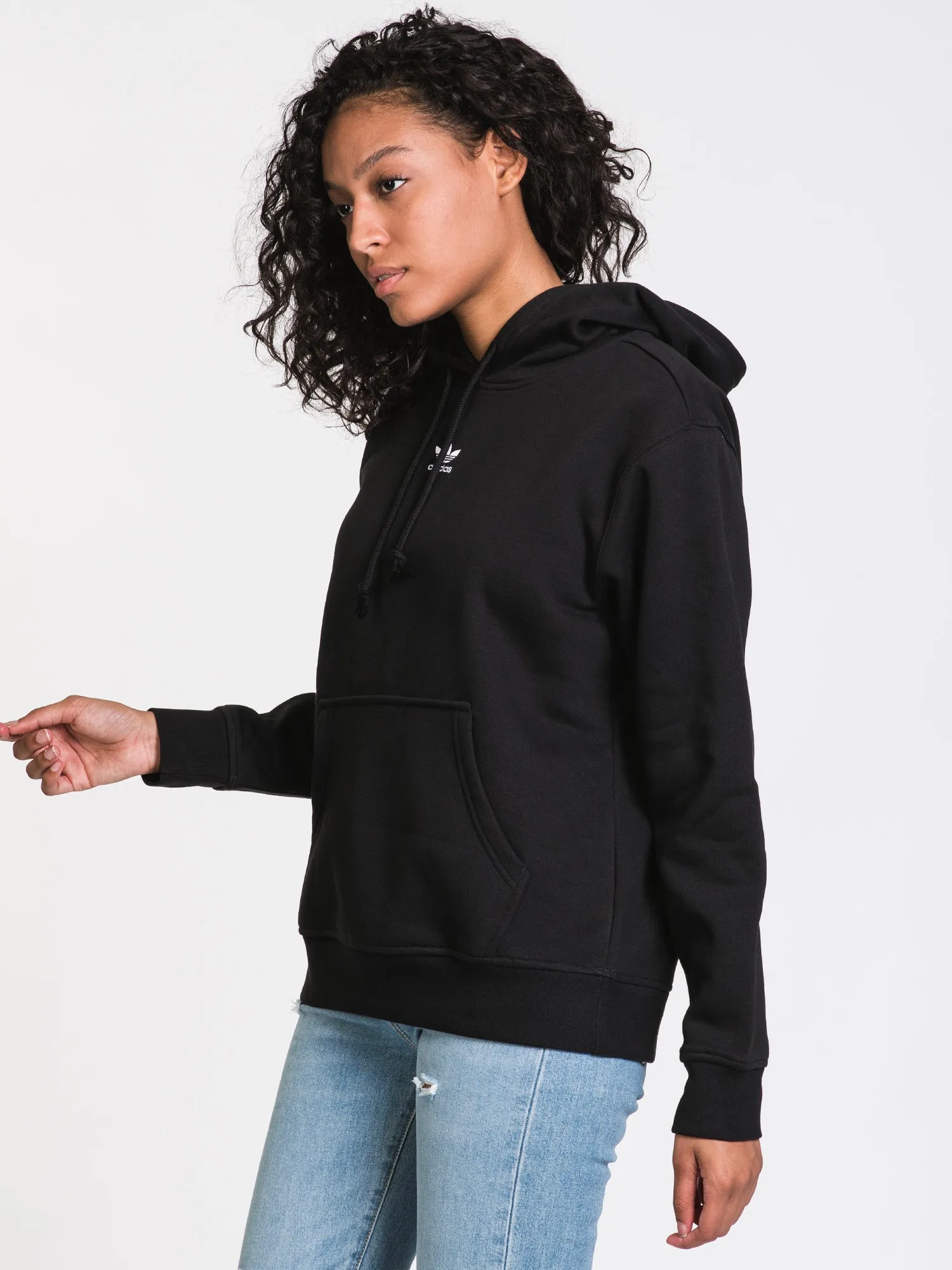 ADIDAS LOGO PULLOVER HOODIE  - CLEARANCE