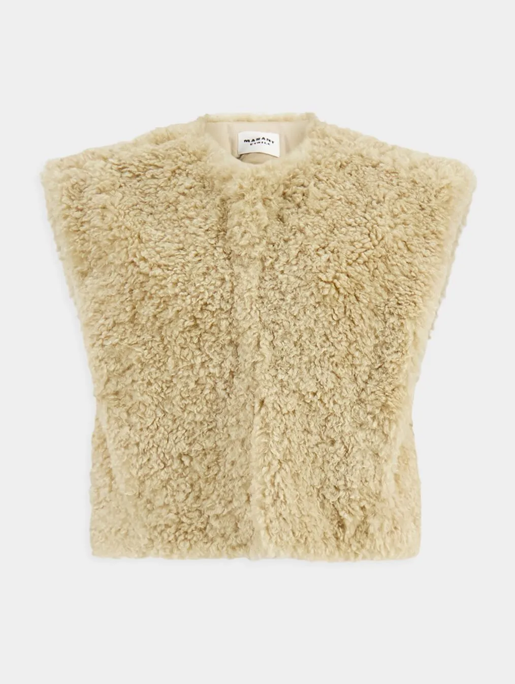 Allie Faux-Shearling Gilet