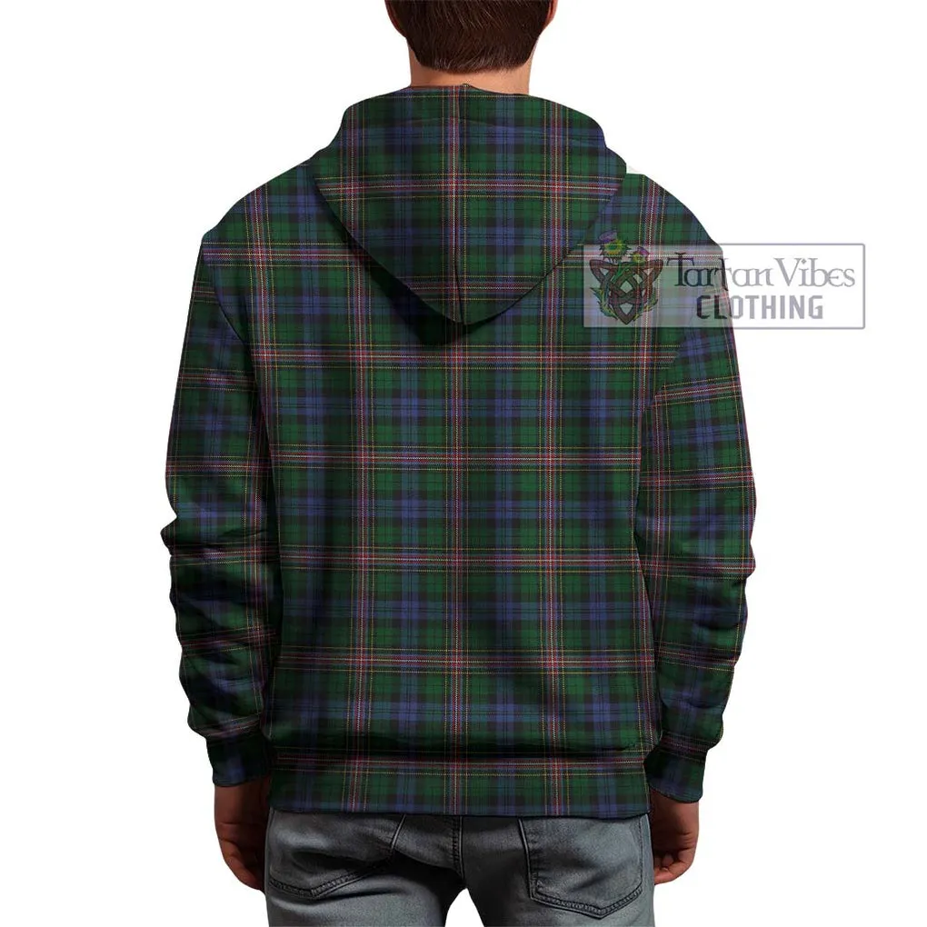 Allison Tartan Hoodie with Family Crest DNA In Me Style