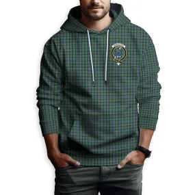 Arbuthnot Tartan Hoodie with Family Crest