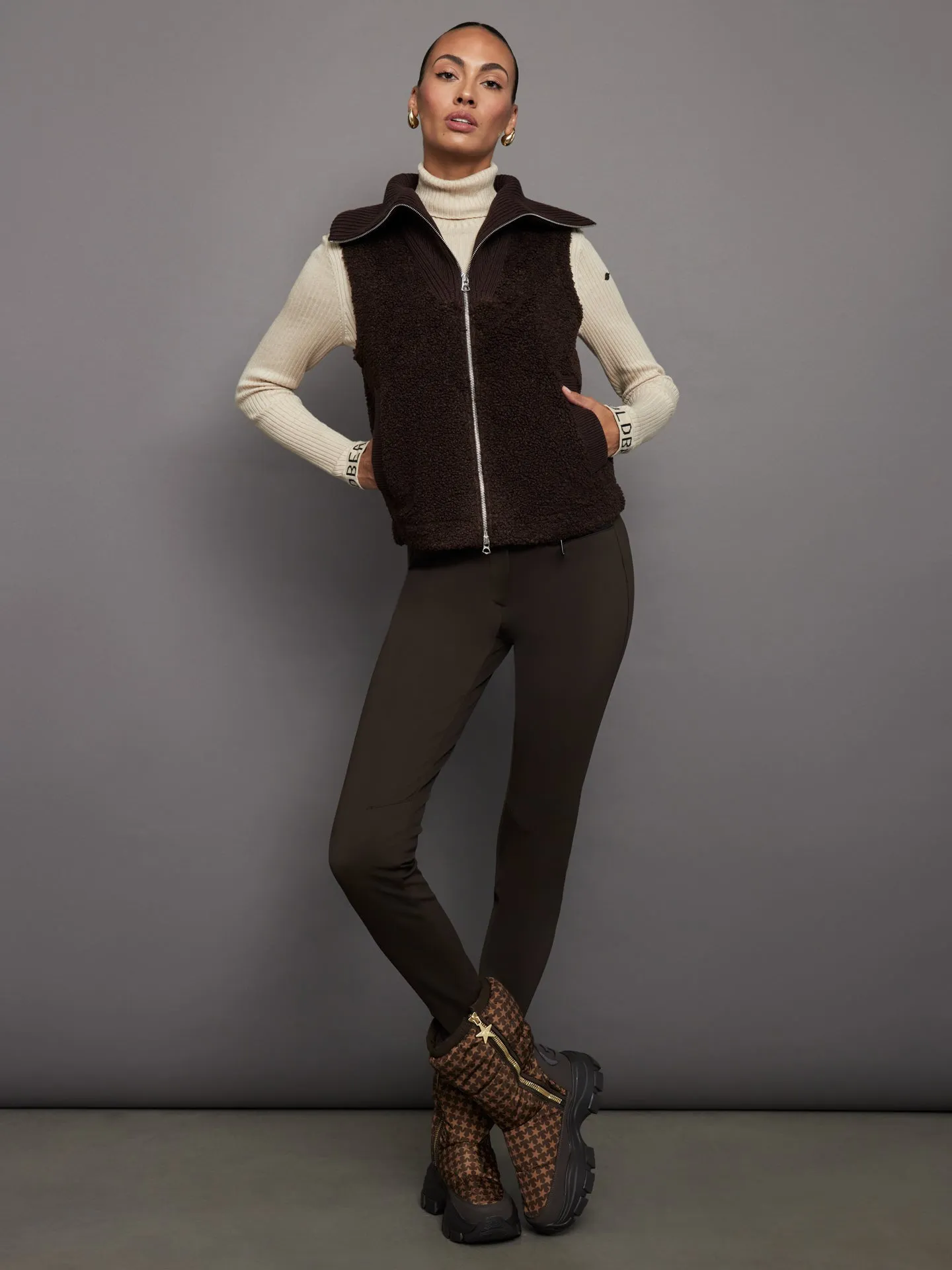 Aspen Gilet - Coffee Bean