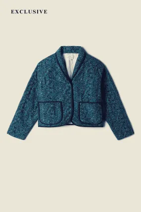 August Jacket Blue Ridge Ditsy