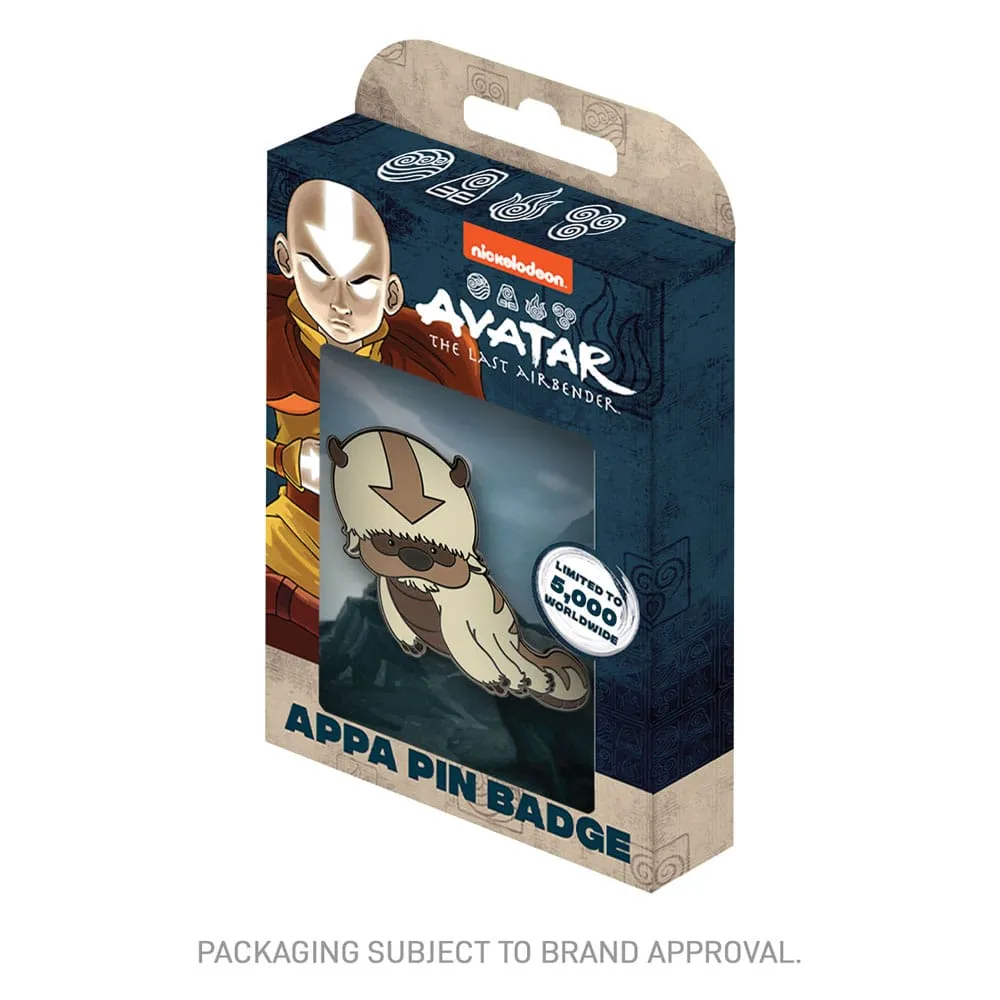 avatar the last airbender pin badge appa limited edition  apparel  cartoons  pins