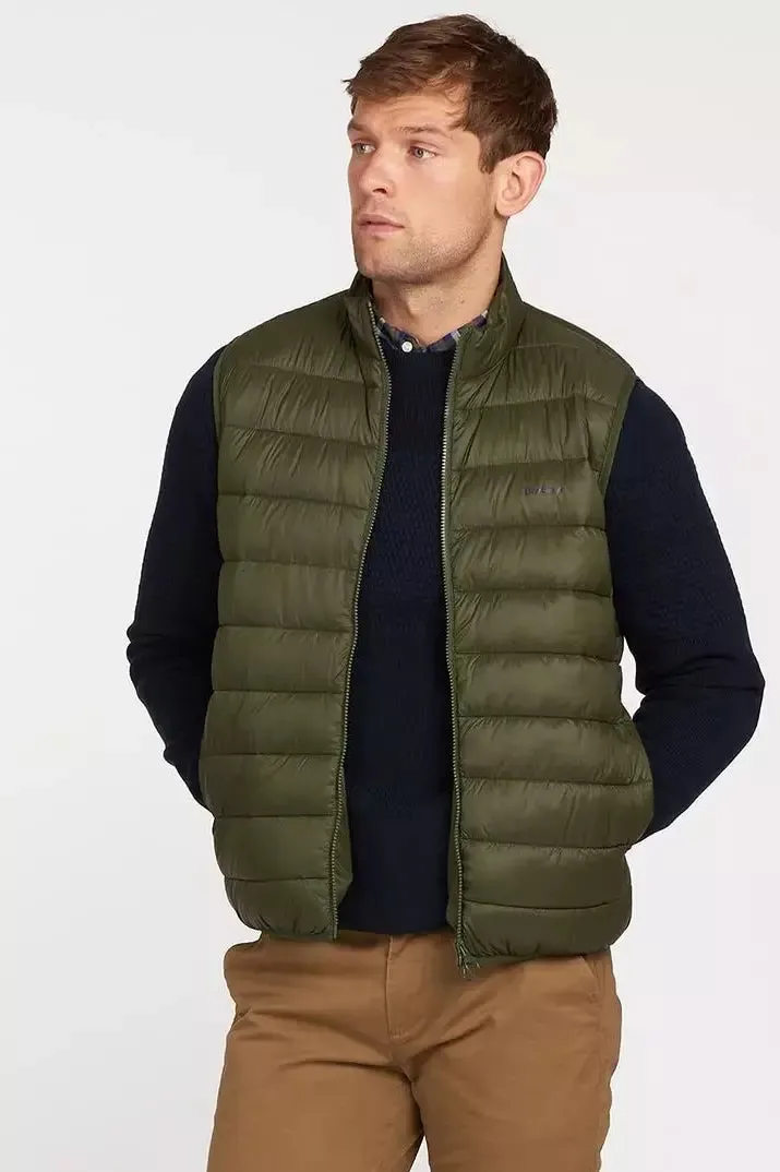 Barbour Gilet Bretby in Olive MGI0024OL51