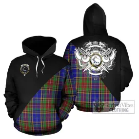 Beattie Tartan Hoodie with Family Crest and Military Logo Style