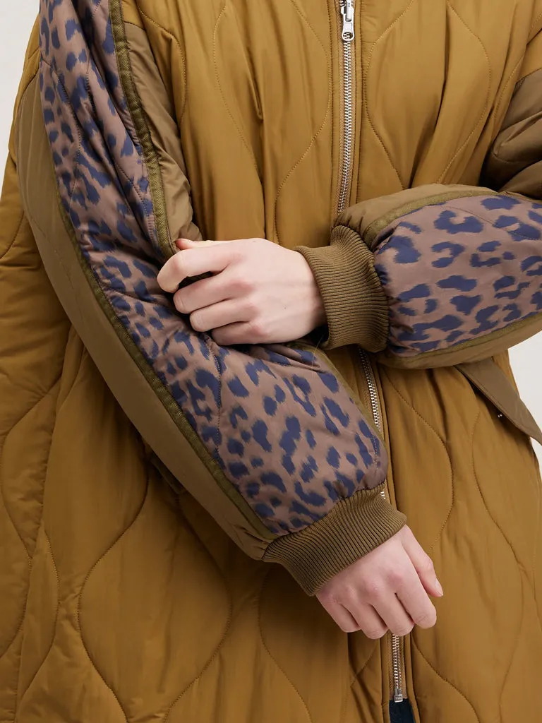 Bellerose Hedge Quilt Jacket in Tan