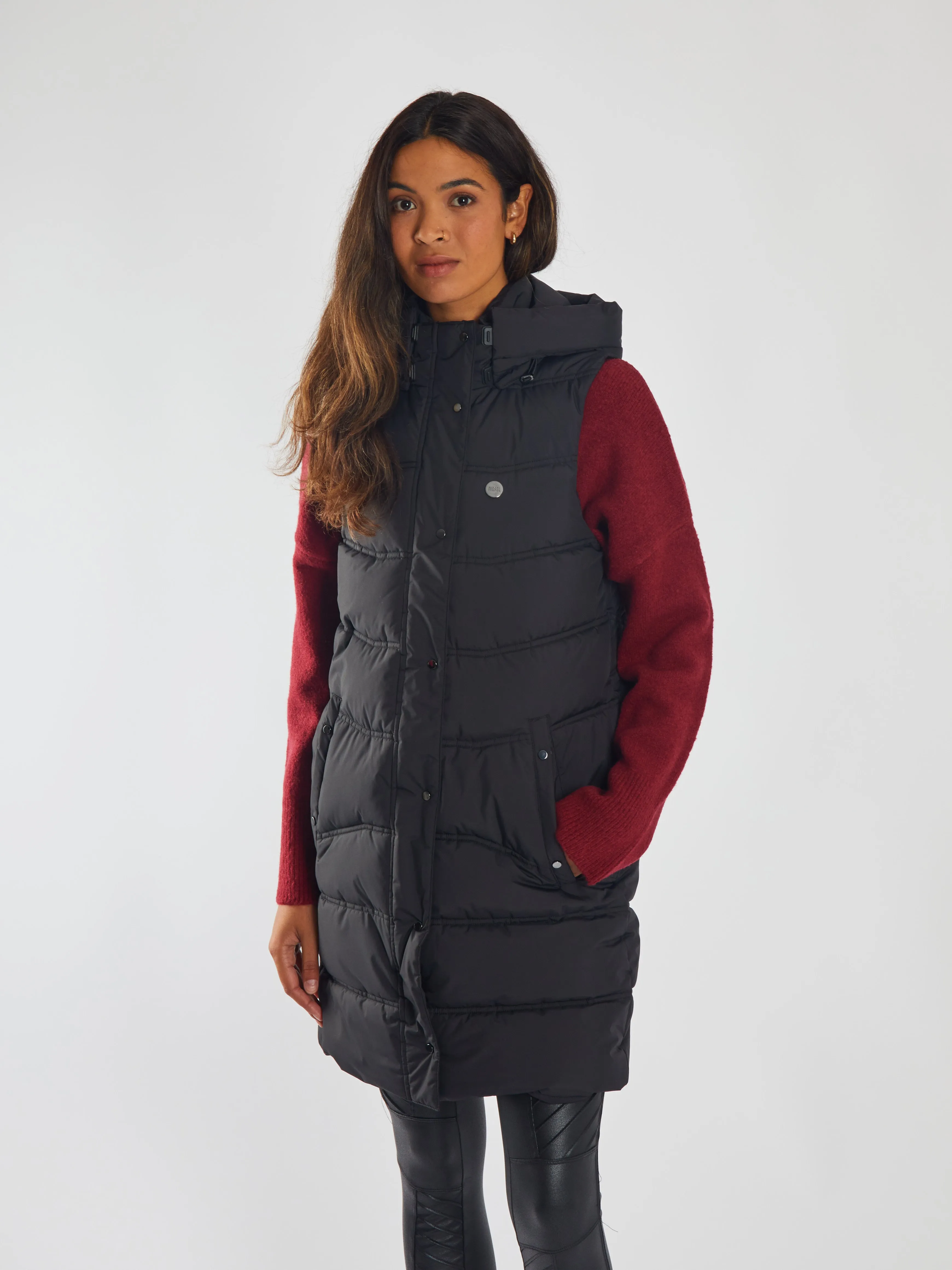 Bena Gilet Jet Black