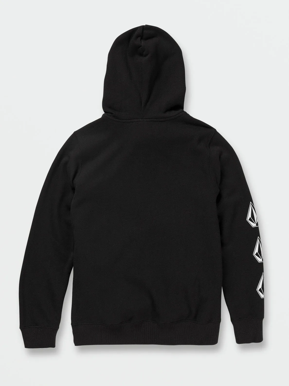 BIG BOYS ICONIC STONE PULLOVER HOODIE - BLACK