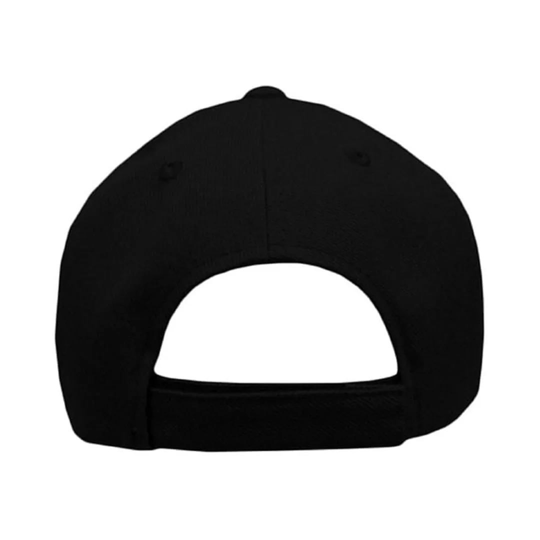 Black Cap | Plain Baseball Sport Cap | Men's Baseball Head Hat With Adjustable Strap, Black