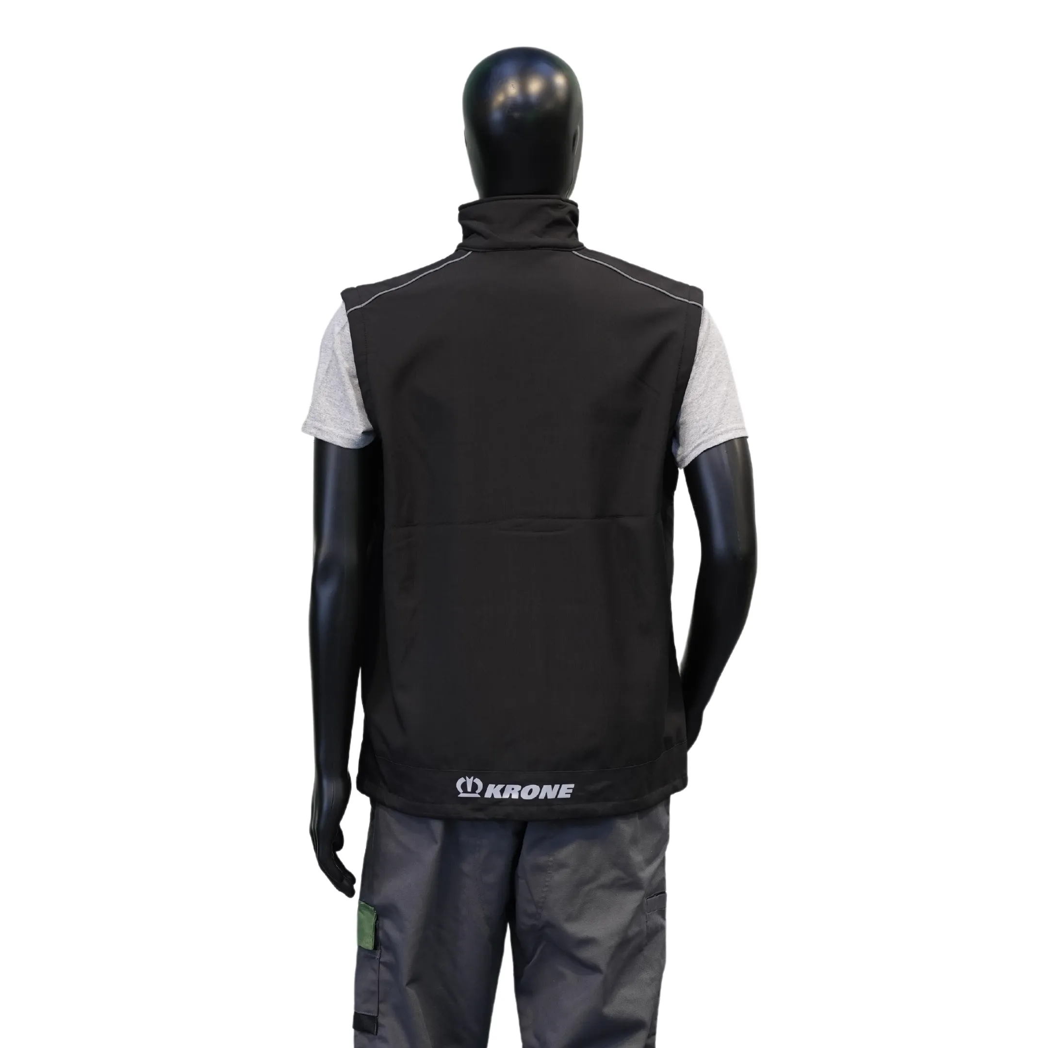 Black Softshell Gilet