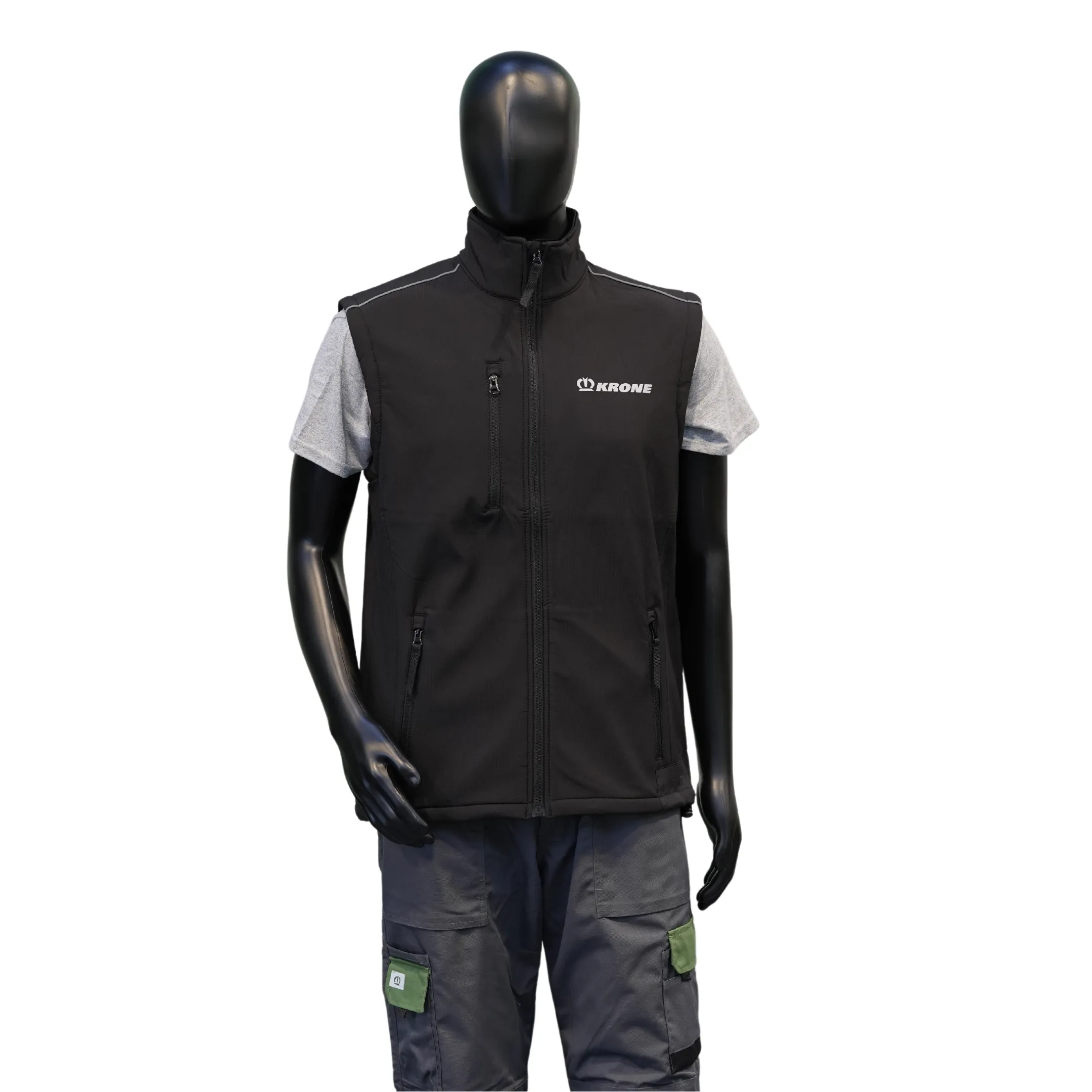 Black Softshell Gilet