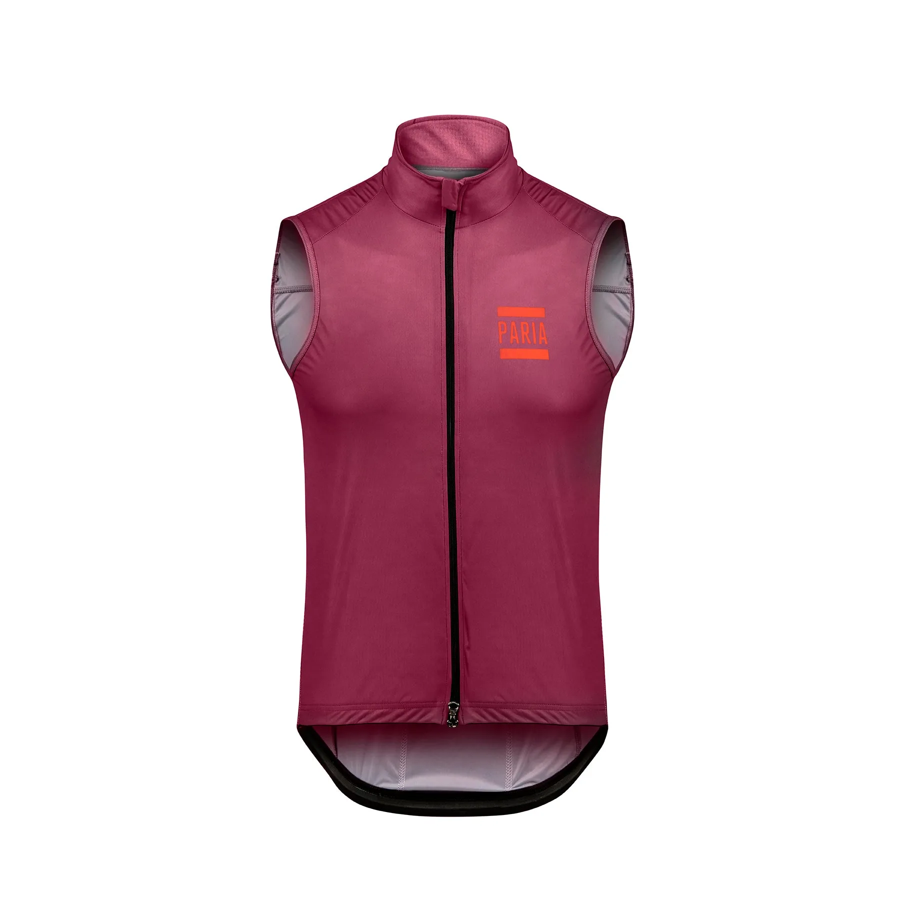 Burgundy Cycling Gilet