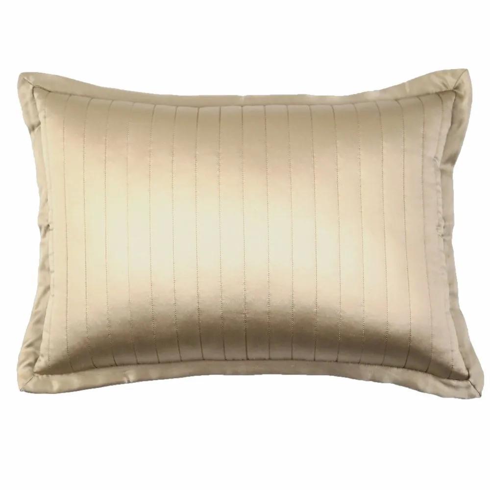 Charmeuse Channel Quilted Pillows by Ann Gish