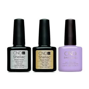 CND - Shellac Combo - Base, Top & Gummi