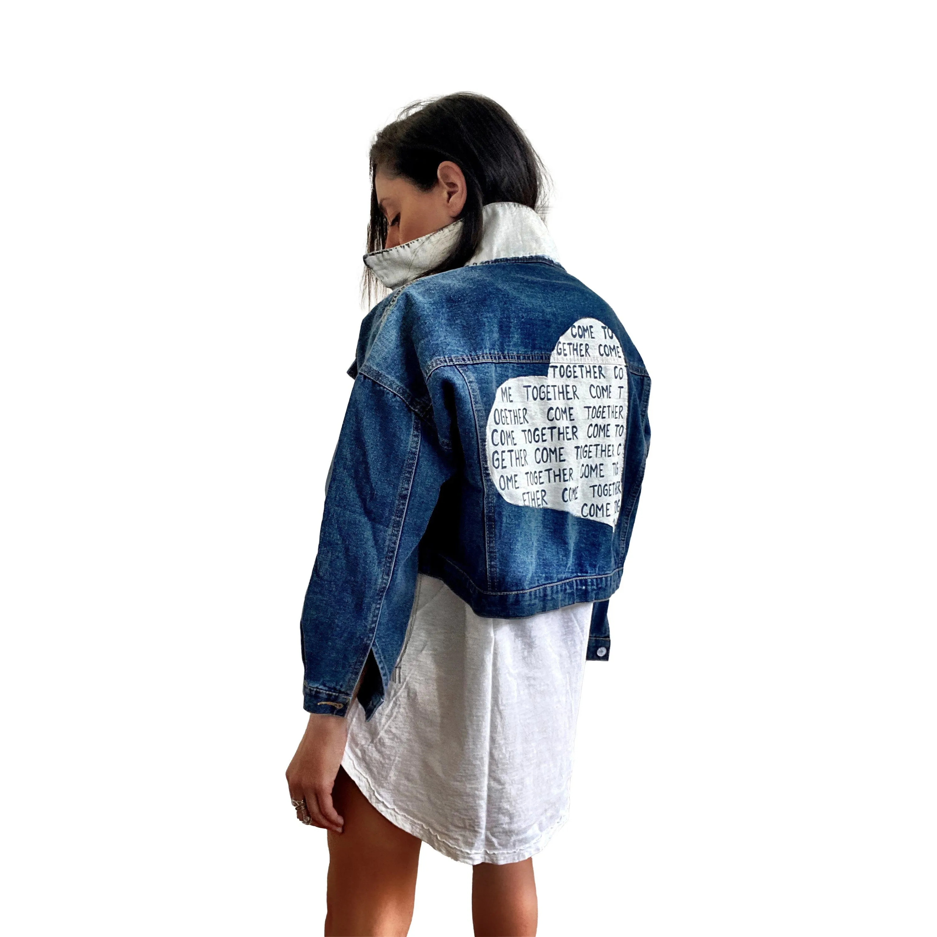 'COME TOGETHER' DENIM JACKET