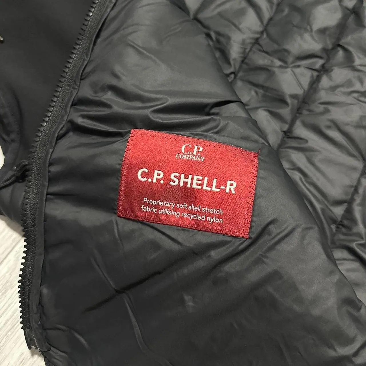 CP Company Soft Shell Down Goggle Gilet