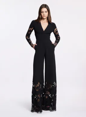 Cutwork Embroidered Jumpsuit