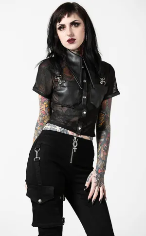 Dark Halo Crop Shirt