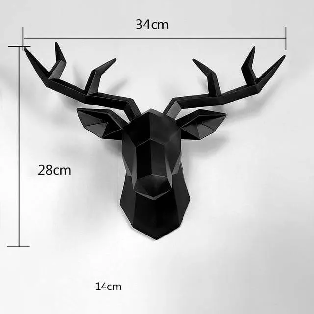 Deer Head Modern Home Decor