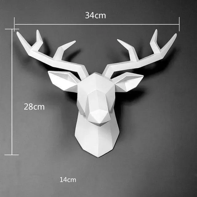 Deer Head Modern Home Decor