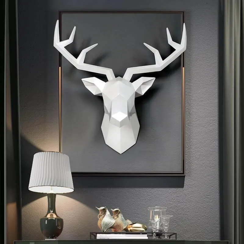 Deer Head Modern Home Decor