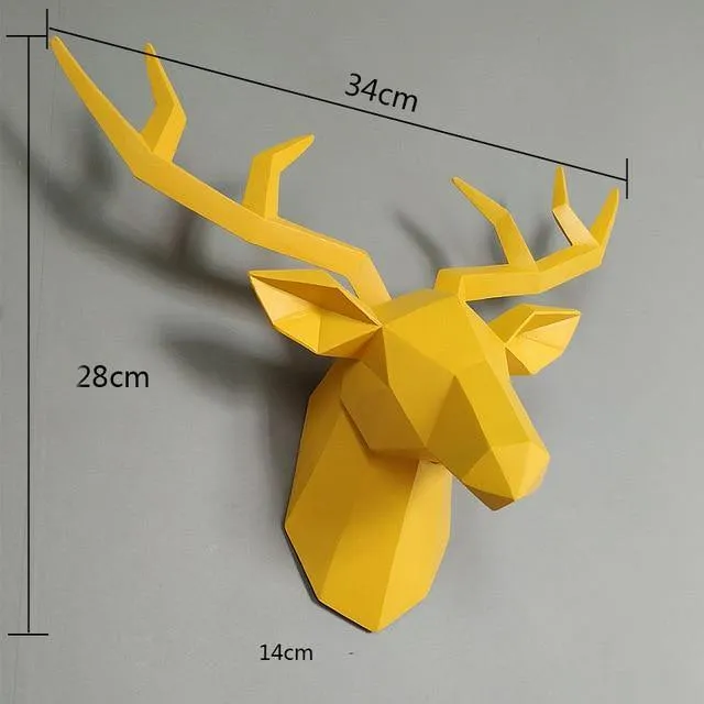 Deer Head Modern Home Decor