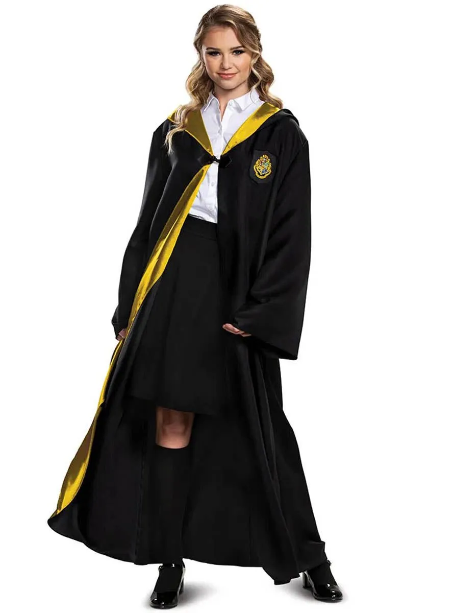 Deluxe Adults Plus Size Harry Potter Hufflepuff Costume