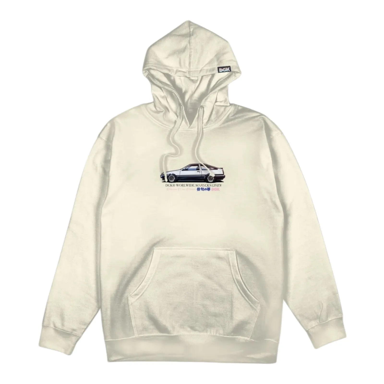 DGK RISEN HOODED FLEECE BONE