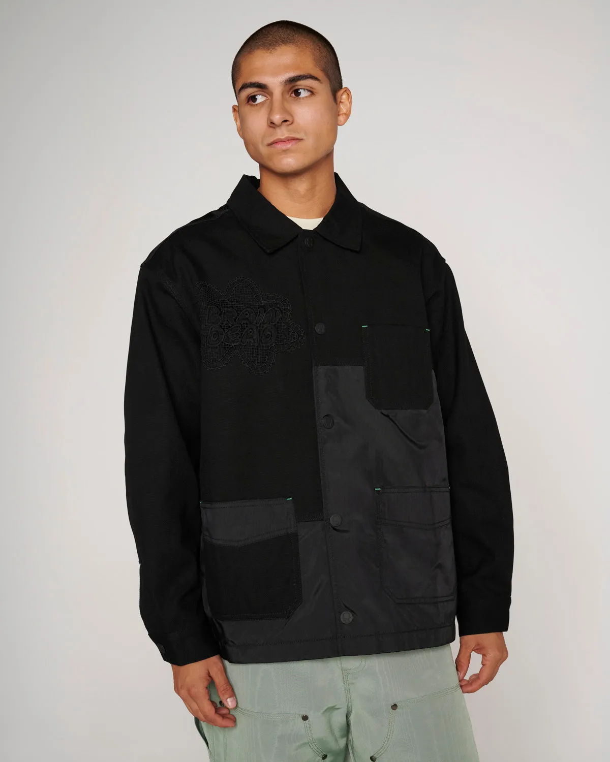 Doily Chore Jacket - Black