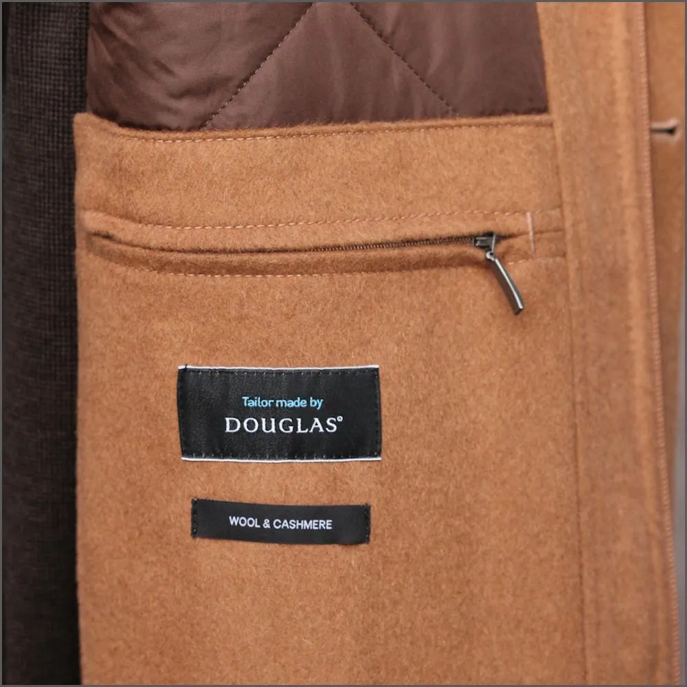 Douglas Kendell Fawn Wool Cashmere Car Coat<>