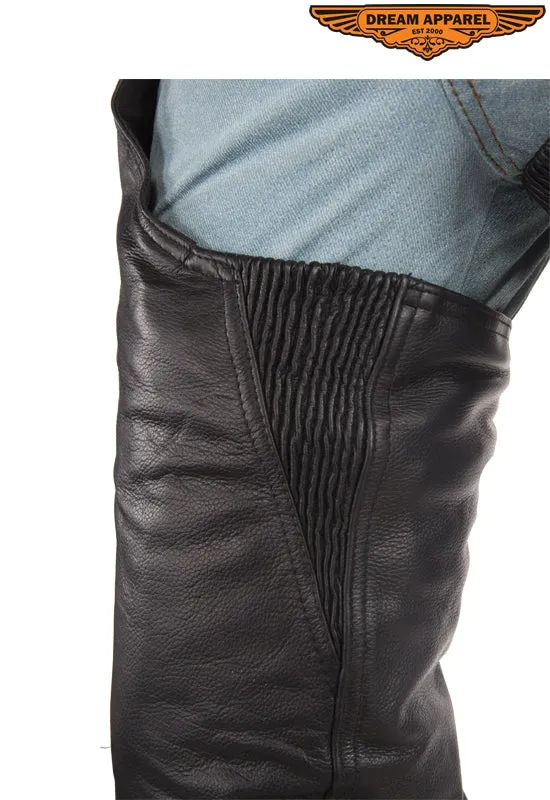 Dream Apparel Cowhide Leather Chaps