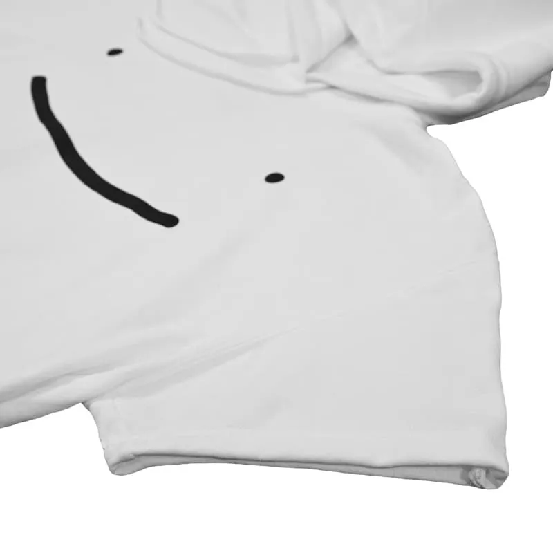 Dream Smile Short Sleeve Pullover Hoodie