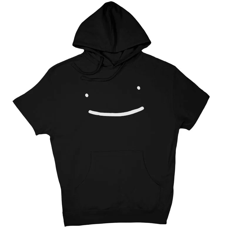 Dream Smile Short Sleeve Pullover Hoodie