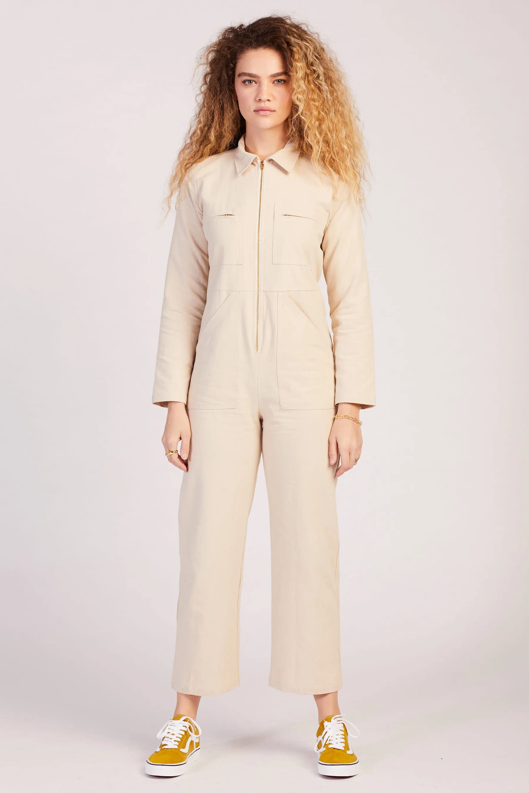 Ecru Shelby Jumpsuit