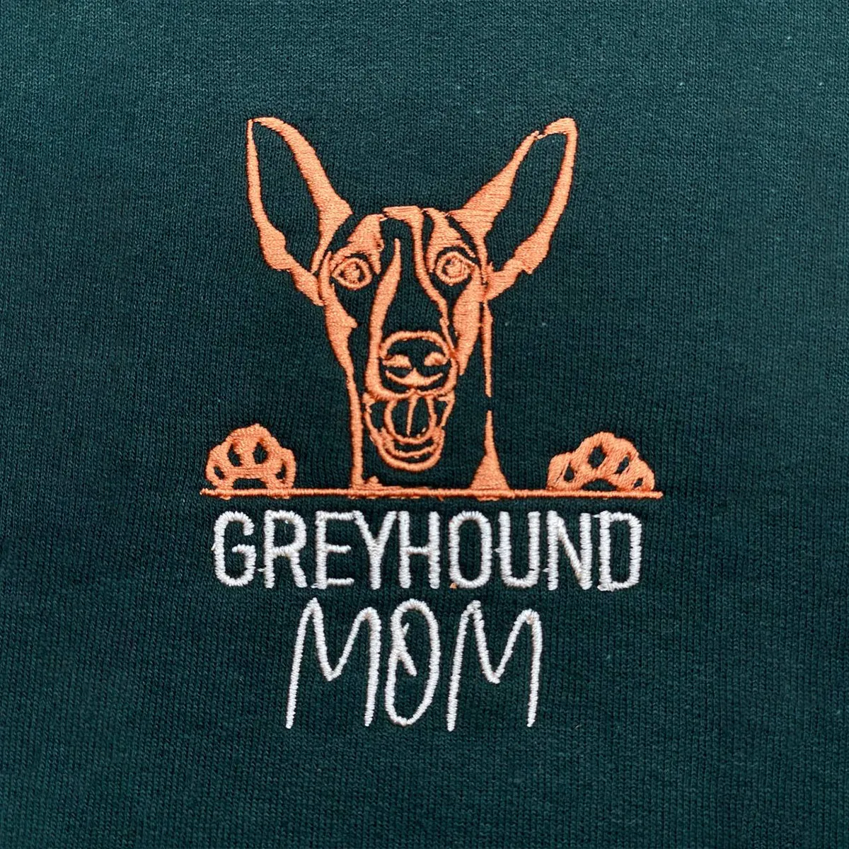 Embroidered Italian Greyhound Dog Mom Polo Shirt