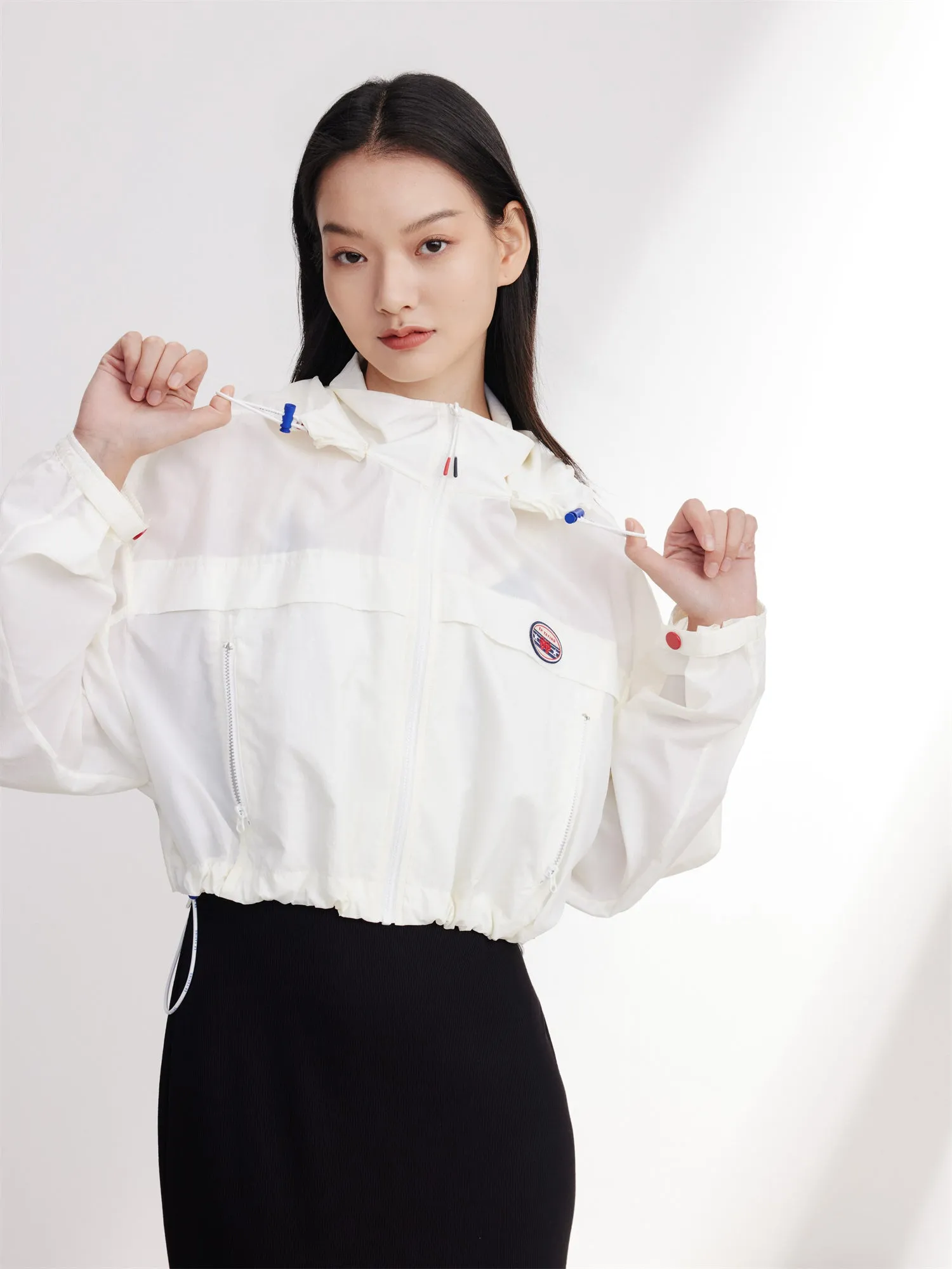 EP YAYING White Sun Protection Jacket