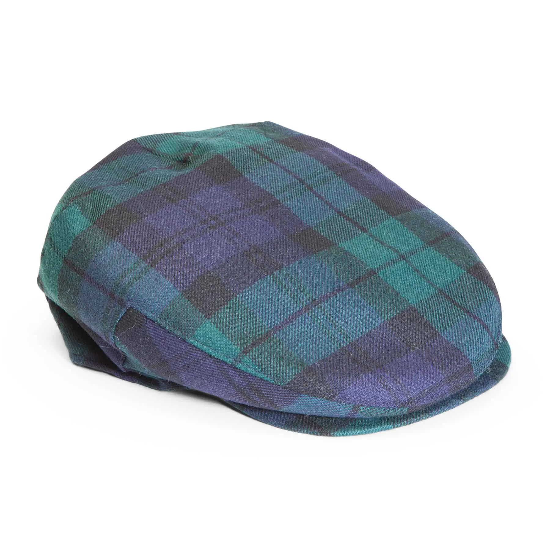 Flat Cap - Black Watch Tartan