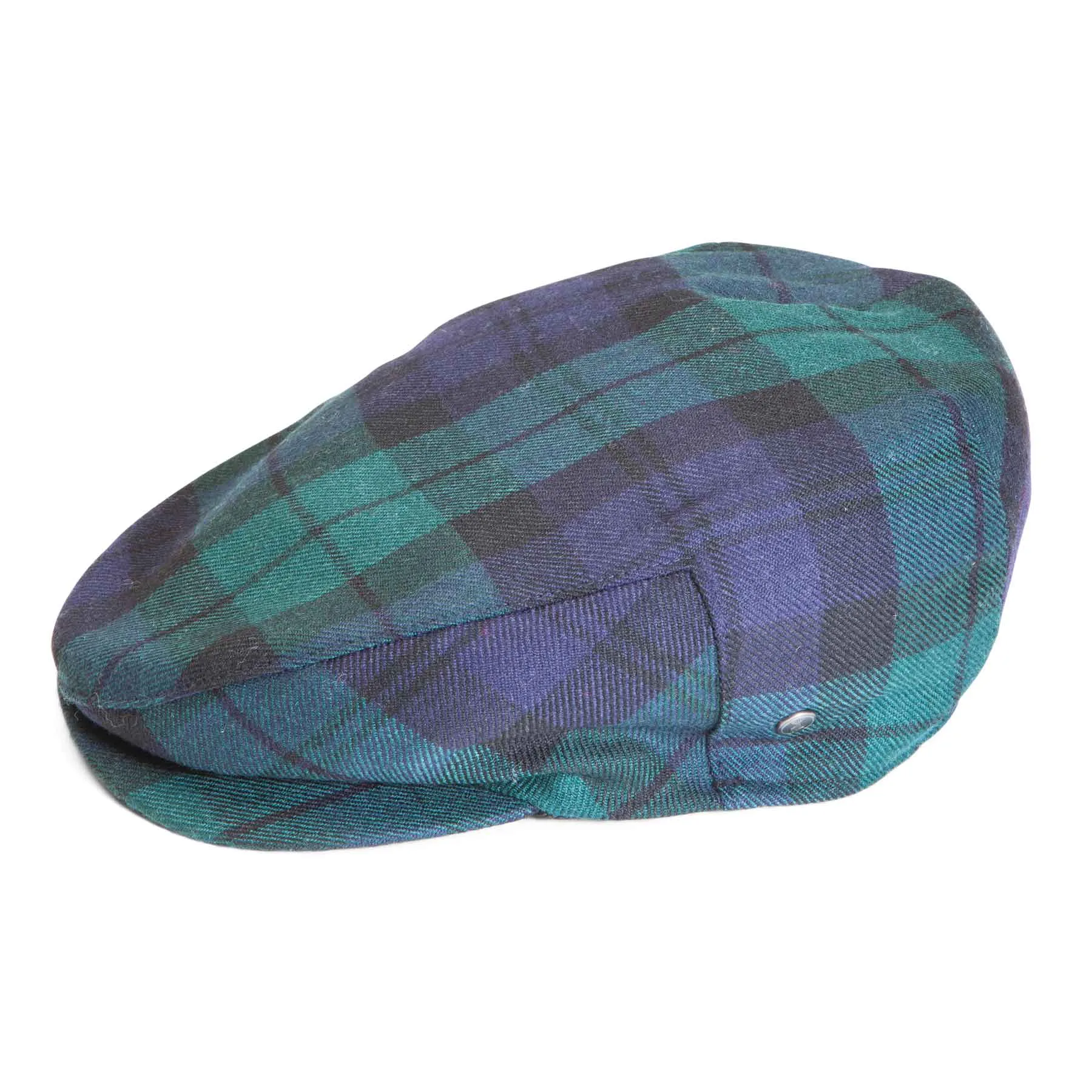 Flat Cap - Black Watch Tartan