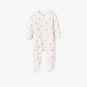 Fox Printed Organic Cotton Jumpsuit