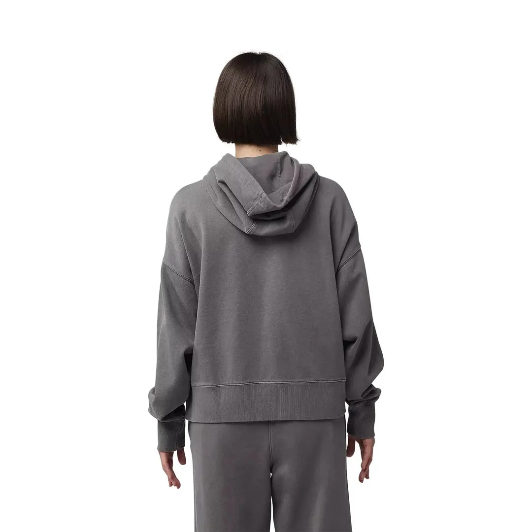 FOX Women's Wordmark Oversized Fleece Pull-Over Hoodie