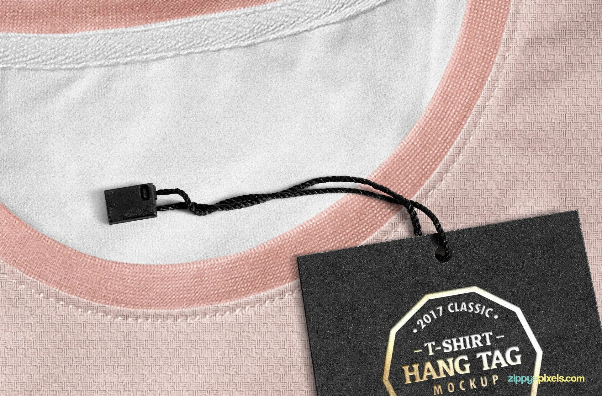 Free Classy Label Tag Mockup