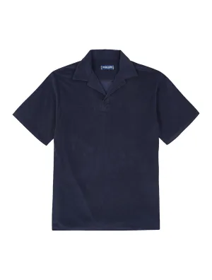 FRESCOBOL CARIOCA Faustino Terry Cotton Polo NAVY